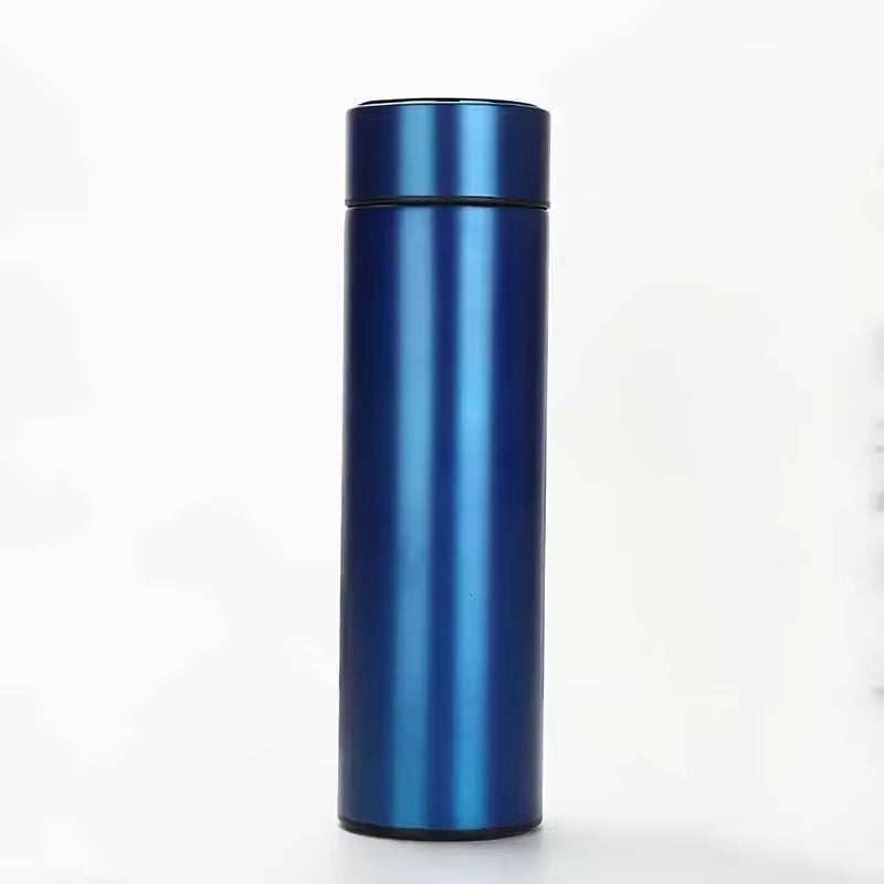 500ML Stainless Steel Thermos Bottle with Digital Temperature Display, Intelligent Temperature Measurement Cup, LED