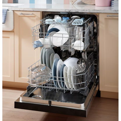 Dry Boost 24-In Top Control Built-In Dishwasher with Third Rack (Finrprint-Resistant Stainless Steel) ENERGY STAR, 47-Dba Very Quiet Sound Level