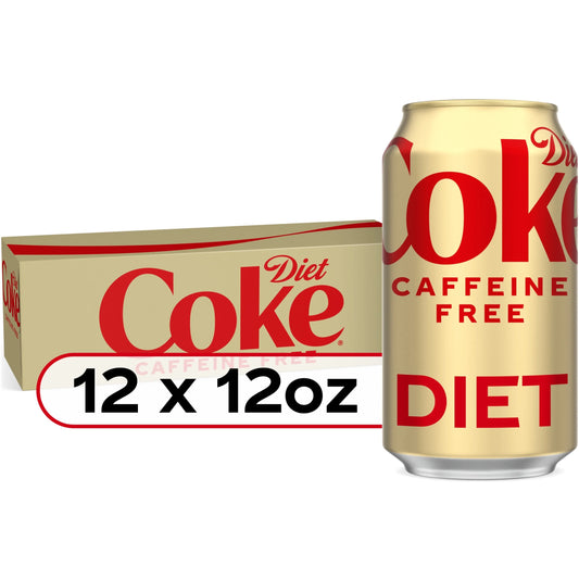 Caffeine Free Soda Pop, 12 Fl Oz, 12 Pack Cans