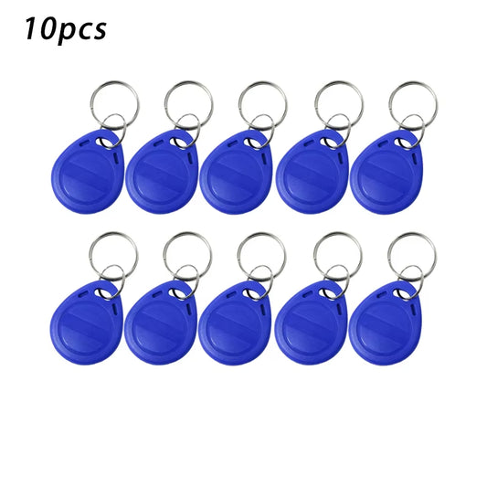 10Pcs/20Pcs 125Khz T5577 Keyfobs Rewritable Duplicate Tag 5200 Proximity Copy Access Card ID Token Ring RFID Cloner Keychain