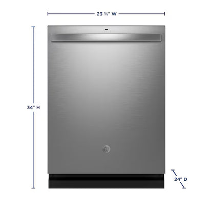 Dry Boost 24-In Top Control Built-In Dishwasher with Third Rack (Finrprint-Resistant Stainless Steel) ENERGY STAR, 47-Dba Very Quiet Sound Level