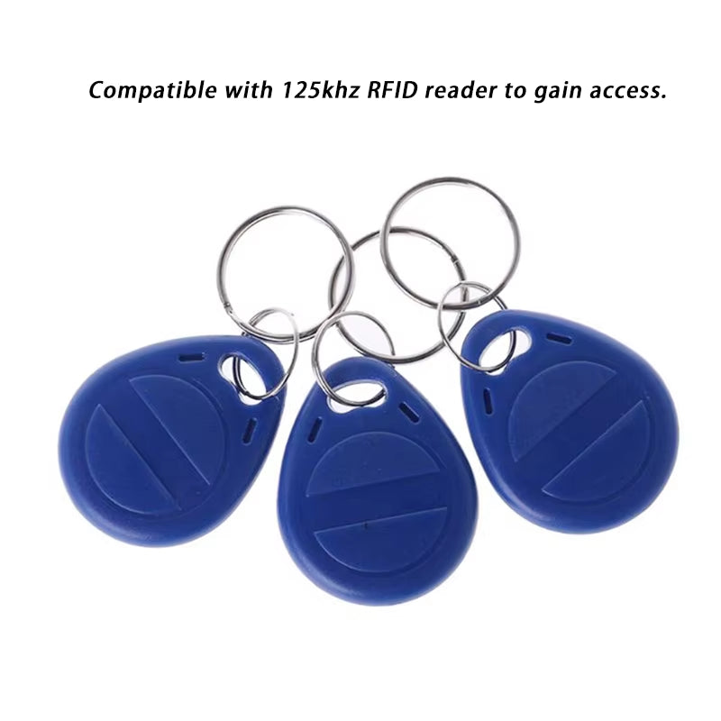 10Pcs/20Pcs 125Khz T5577 Keyfobs Rewritable Duplicate Tag 5200 Proximity Copy Access Card ID Token Ring RFID Cloner Keychain