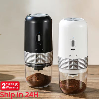 Electric Coffee Grinder USB Wireless Professional Ceramic Grinding Core Coffee Beans Mill Portable Coffee Maker Accessories