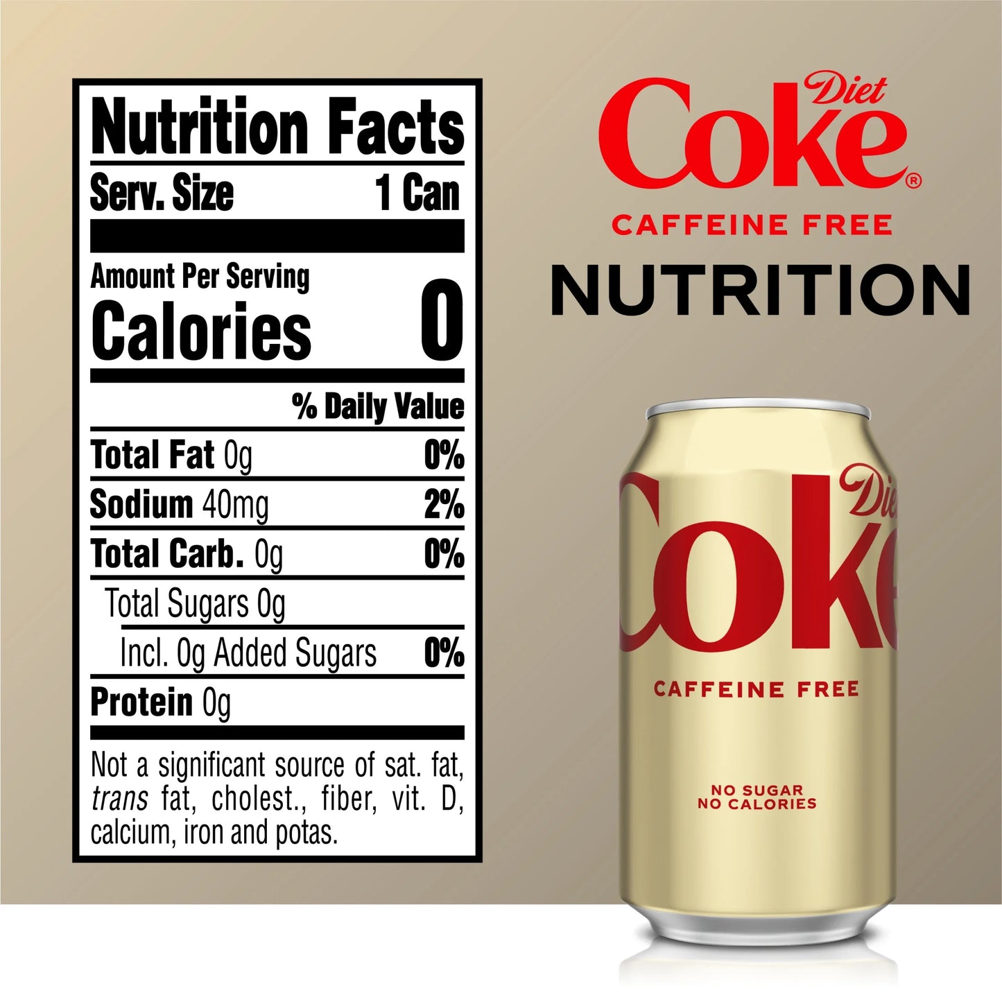 Caffeine Free Soda Pop, 12 Fl Oz, 12 Pack Cans